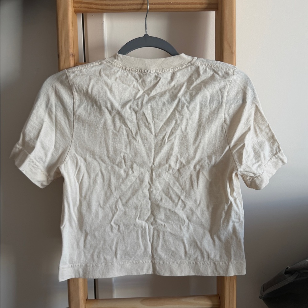 Everybody World Cream Baby Cotton Tee - Picture 2 of 3